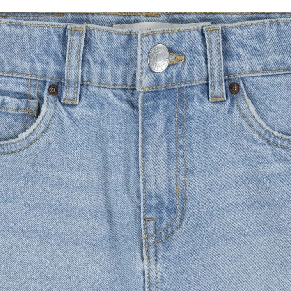 Levi Strauss Signature Girls 5 Pocket Denim A-Line Shorts, Size 18 REG, 3"Inseam - Picture 4 of 4